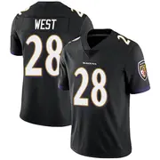 Men's Black Limited Terrance West Baltimore Alternate Vapor Untouchable Jersey