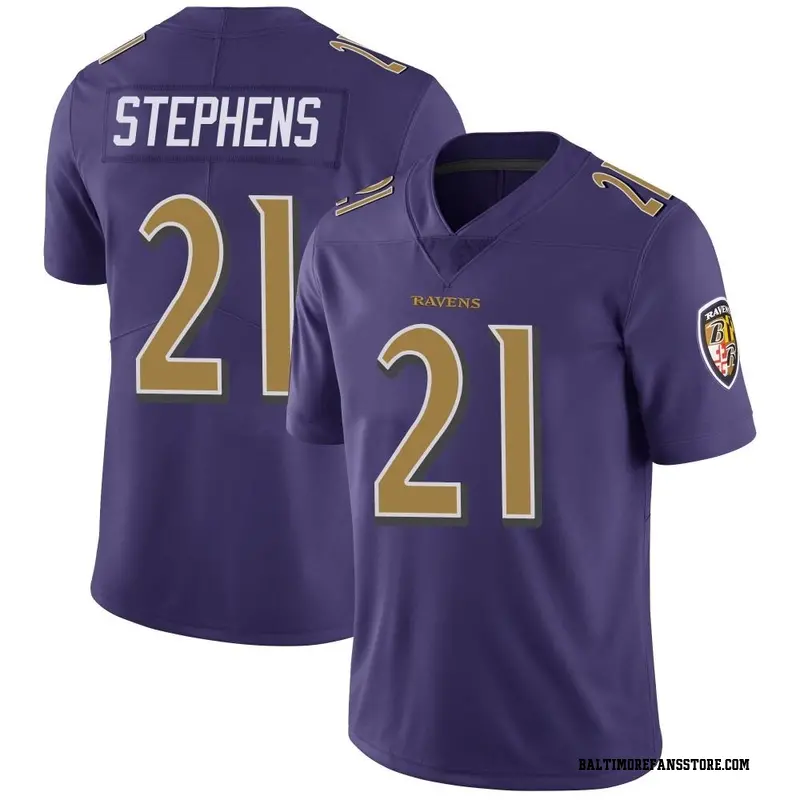 Men's Purple Limited Brandon Stephens Baltimore Color Rush Vapor Untouchable Jersey