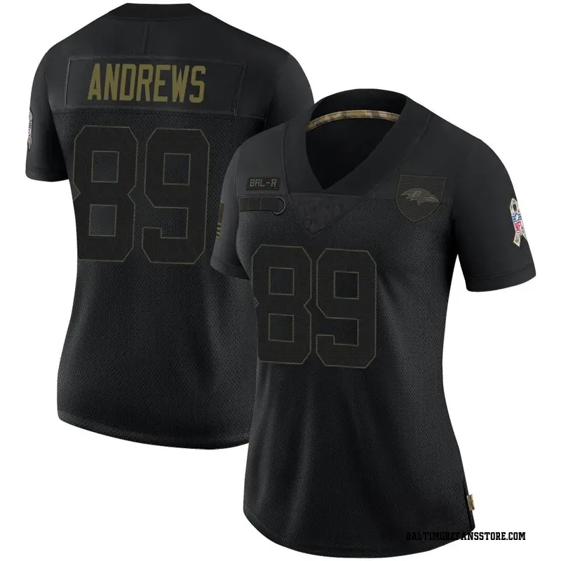 Womens Baltimore Ravens Mark Andrews Camo 2019 Salute To Service Limited  Jersey - Bluefink