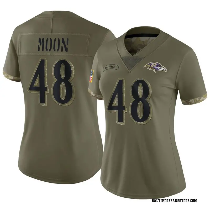 Jeremiah Moon Baltimore Ravens Women's Player Game Jersey - Purple -  Bluefink