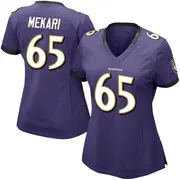 Women's Purple Limited Patrick Mekari Baltimore Team Color Vapor Untouchable Jersey